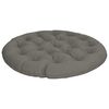 vidaXL Coj&iacute;n para Silla Papasan VIANEN 100% Poli&eacute;ster Gris