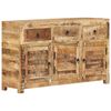 vidaXL Aparador de madera maciza de mango 110x35x65 cm