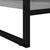 vidaXL Mesa de Caf&eacute; Gris Sonoma 80 x 50 x 40 cm Madera contrachapada