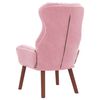 vidaXL sillón Rosa 69 x 74 x 93 cm Terciopelo