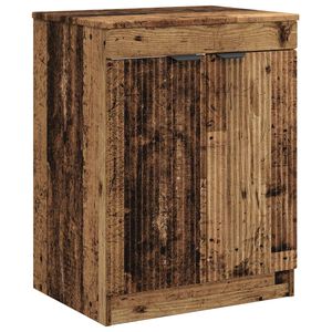 vidaXL Mueble de Cuarto de Ba&ntilde;o Madera envejecida 54 x 41 x 70 cm