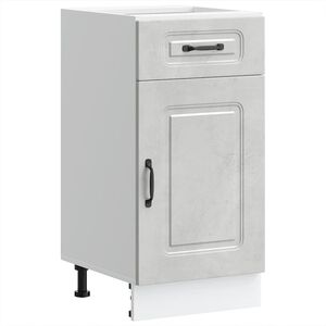 vidaXL Mueble bajo de cocina Kalmar madera de ingenier&iacute;a gris hormig&oacute;n