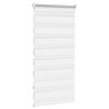 vidaXL Persiana Cebra 80 x 150 cm Blanco