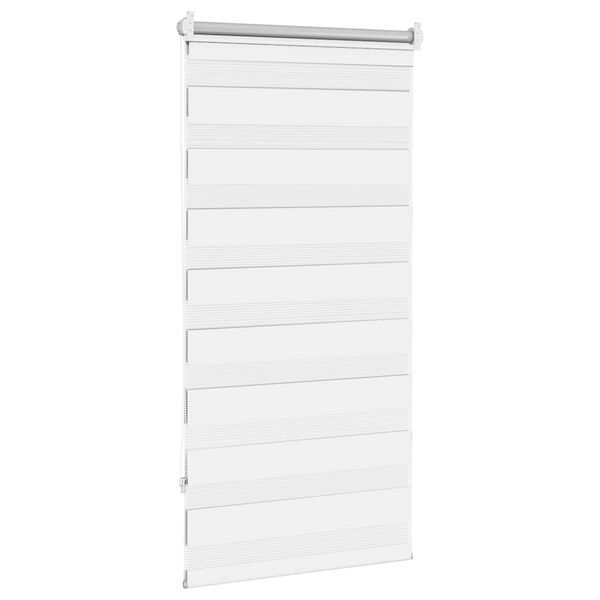 vidaXL Persiana Cebra 80 x 150 cm Blanco