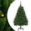 vidaXL &Aacute;rbol de Navidad artificial 120 cm 150 LED Blanco C&aacute;lido Verde
