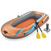 Bestway Barca hinchable Naranja 246 x 122 cm PVC