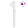 vidaXL Cubierta para plantas 2 rollos 70 g/m&sup2; 10x1,6 m