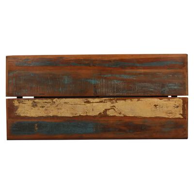 vidaXL Mesa de bar de madera maciza reciclada 150x70x107 cm