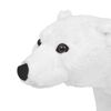 vidaXL Oso polar de peluche de pie blanco XXL
