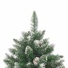 vidaXL Árbol de Navidad artificial con 150 LED Verde 85 x 85 x 120 cm