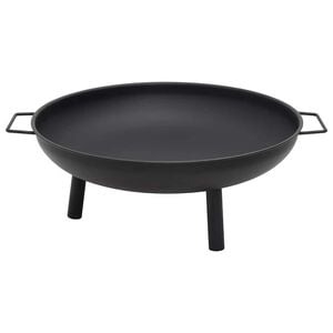 vidaXL Brasero de acero 67,5x58x22,5 cm