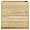 vidaXL Arriate de madera de pino impregnada 100x100x97 cm