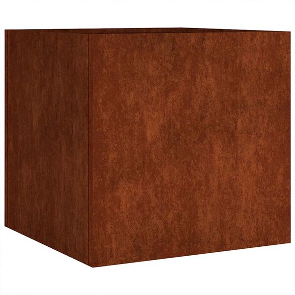 vidaXL Jardinera de acero corten 40x41x40 cm