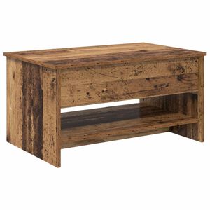 vidaXL Mesa de Caf&eacute; Madera envejecida 80 x 50,5 x 41,5 cm