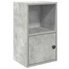 vidaXL Estanter&iacute;a de madera de ingenier&iacute;a gris hormig&oacute;n 31x24x52 cm