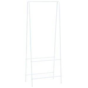 vidaXL Perchero de ropa blanco 59x35x150 cm