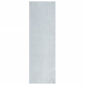 vidaXL Alfombra de pelo corto suave lavable HUARTE azul 80x250 cm