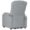 vidaXL Sill&oacute;n de masaje elevable tela gris claro