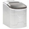 vidaXL M&aacute;quina para hacer cubitos de hielo 2,4 L 15 kg / 24 h plateado