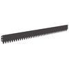vidaXL Borde de C&eacute;sped 20 pcs 103 x 10 cm Acero Negro