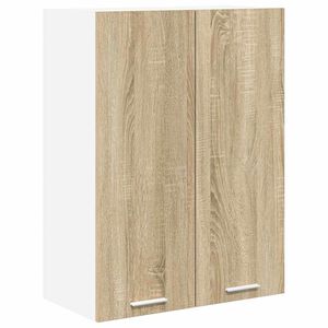 vidaXL Mueble colgante con almacenamiento Roble Sonoma 60 x 31 x 80 cm
