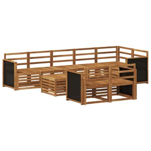 vidaXL Juegos de sof&aacute;s Madera de Acacia S&oacute;lida