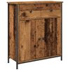 vidaXL Aparador de madera de ingenier&iacute;a madera envejecida 70x30x80 cm