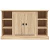 vidaXL Aparador de madera contrachapada roble Sonoma 100x35,5x60 cm