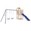 vidaXL Parque infantil de exterior madera maciza de pino