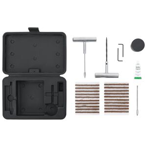 vidaXL Kit de reparaci&oacute;n de neum&aacute;ticos 27 piezas