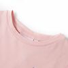 Camiseta infantil rosa claro 104