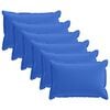 vidaXL Funda de almohada 6 uds. HOUTEN Azul Royal 30 x 50 cm Poli&eacute;ster