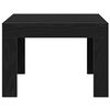 vidaXL Mesa de Caf&eacute; Roble Negro 50 x 50 x 35 cm Madera de ingenier&iacute;a