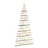 vidaXL &Aacute;rbol de Navidad Colgante 150 cm 80 LED Multicolor