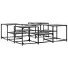 vidaXL Mesa de centro madera de ingenier&iacute;a gris Sonoma 121x121x40 cm