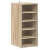 vidaXL Zapatero madera contrachapada roble Sonoma 31,5x35x70 cm