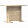 vidaXL Mesa de comedor madera contrachapada roble sonoma 110x60x75cm