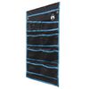 vidaXL Bolsa de almacenamiento Negro y azul 63,5 x 40 cm oxford