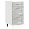 vidaXL Mueble bajo de cocina porto gris sonoma madera reconstituida