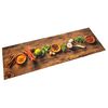 vidaXL Alfombra de cocina lavable terciopelo dibujo especias 45x150 cm