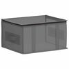 vidaXL Caja de almacenamiento con ventana superior transparente