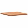 vidaXL Tablero de mesa cuadrado de madera maciza de haya 50x50x2,5 cm