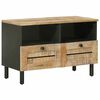 vidaXL Armarios de Almacenamiento Natural 70 x 33 x 46 cm