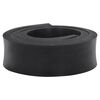 vidaXL Borde de goma para quitanieves negro 200x8x2 cm
