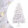 vidaXL &Aacute;rbol de Navidad artificial 300 LED PVC y Acero Blanco
