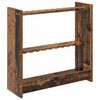 vidaXL soporte para tacos de billar Madera de ingenier&iacute;a