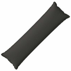 vidaXL Funda de almohada HOUTEN Gris oscuro 40 x 145 cm Lino Sint&eacute;tico