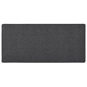 vidaXL Alfombra de pasillo gris antracita 50x100 cm