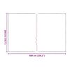 vidaXL Funda para plantas con ojales 2x6 m Polietileno