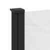 vidaXL Toldo lateral retr&aacute;ctil blanco 100x500 cm